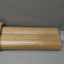 Art3d 48 x 96 Inch Natural Bamboo Wall Panel for Interior Wall Decor, Flexible Pole Wrap Wainscoting Wall Cladding Paneling for Living Room, Bedroom, Office, Kitchen Island, Light-carbonized