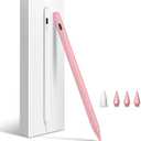 Cisteen Stylus Pen for iPad 2025-2018 with Faster Charge,Tilt Sensor Pencil Compatible with iPad 10/9/8/7/6,11th A16,Air 11/13 M2/M3,Pro 11/13 M4,Pro 12.9",Air 5/4/3,Mini 7/6/5 (Pink)