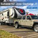 13434 Class 3 Trailer Hitch Receiver for Jeep Gladiator, 2 Inch Tow Hitch Receiver Compatible with JT 2020-2026, Heavy Duty Steel Tow Hitches Receivers for Pickup Truck with Bolts