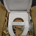 TOTO WASHLET+ S7A Electronic Bidet Toilet Seat with EWATER+ Bowl and Wand Cleaning, Auto Open and Close Contemporary Lid, Elongated, Cotton White - SW4736AT40#01