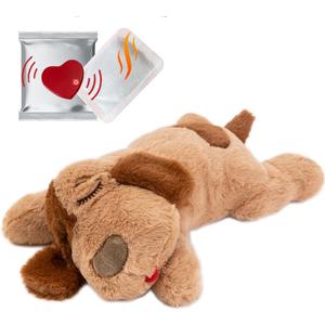 iHeartDogs Heartbeat Puppy Toy - Comfort Cuddler Pillow - Dog Anxiety Toy
