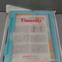 timecity for iPad Pro 11 Inch M5 2025 / M4 2024, 360 Rotating Stand, Pencil Holder & Wireless Charging, Shockproof with Screen Protector & Shoulder Strap - for Designers & Professionals, Blue (Black+ Light blue)