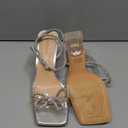 ISNOM Clear Rhinestone Heels for Women, Comfortable and Sassy, Suitable for All Occasions 7