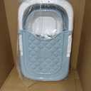 Foldable Bathtub for Adults, 20 Gallon Portable Bathtub, Collapsible Soaking Tub with High-Density PVC & Insulation Cover, Spa for Small Bathrooms, Apartments, Outdoor Use (Drain Hose Included)