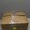 Furologee Nightstands Set of 2, Industrial End Table with Fabric Drawer&Storage Shelf, Small Bedside Table Organizer for Small Space for Living Room, Tall 23.6" Night Stand for Bedroom, Black Oak