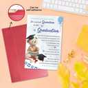 5 x Heartfelt Graduation Card for Grandson, Grandson Congratulations Gift on Graduation Day, Graduate Congratulations Card from Grandparents, 96 inches x 63.6 inches