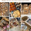 20 Pack Cookie Boxes for Gift Giving  6X6X3 Inches Bakery Boxes with Window - Extra Thick Small Cookie Containers for Treats, Desserts, Strawberries, Cupcakes, Candy, Charcuterie, Baked Goods, Pastry