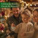 2 x Thank You Gifts for Women Men, Appreciation Christmas Ornaments Gifts for Friend Teacher Coworker (Green)