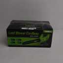 Leaf Blower, Electric Cordless Leaf Blower with 2 Batteries and Charger, 2 Speed Mode, Lightweight Leaf Blowers for Blowing Leaves, Lawn Care, Patio Cleaning and Dust