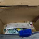 Sewing Machine for Beginners with 20Pcs Fabric & 32Pcs Sewing Threads Kit, Portable Sewing Machine with 12 Built-in Stitches & 2 Speed(High-Low Speeds) - Blue