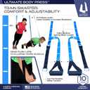 Ultimate Body Press XL Doorway Pull Up bar with Elevated bar & Adjustable Width
