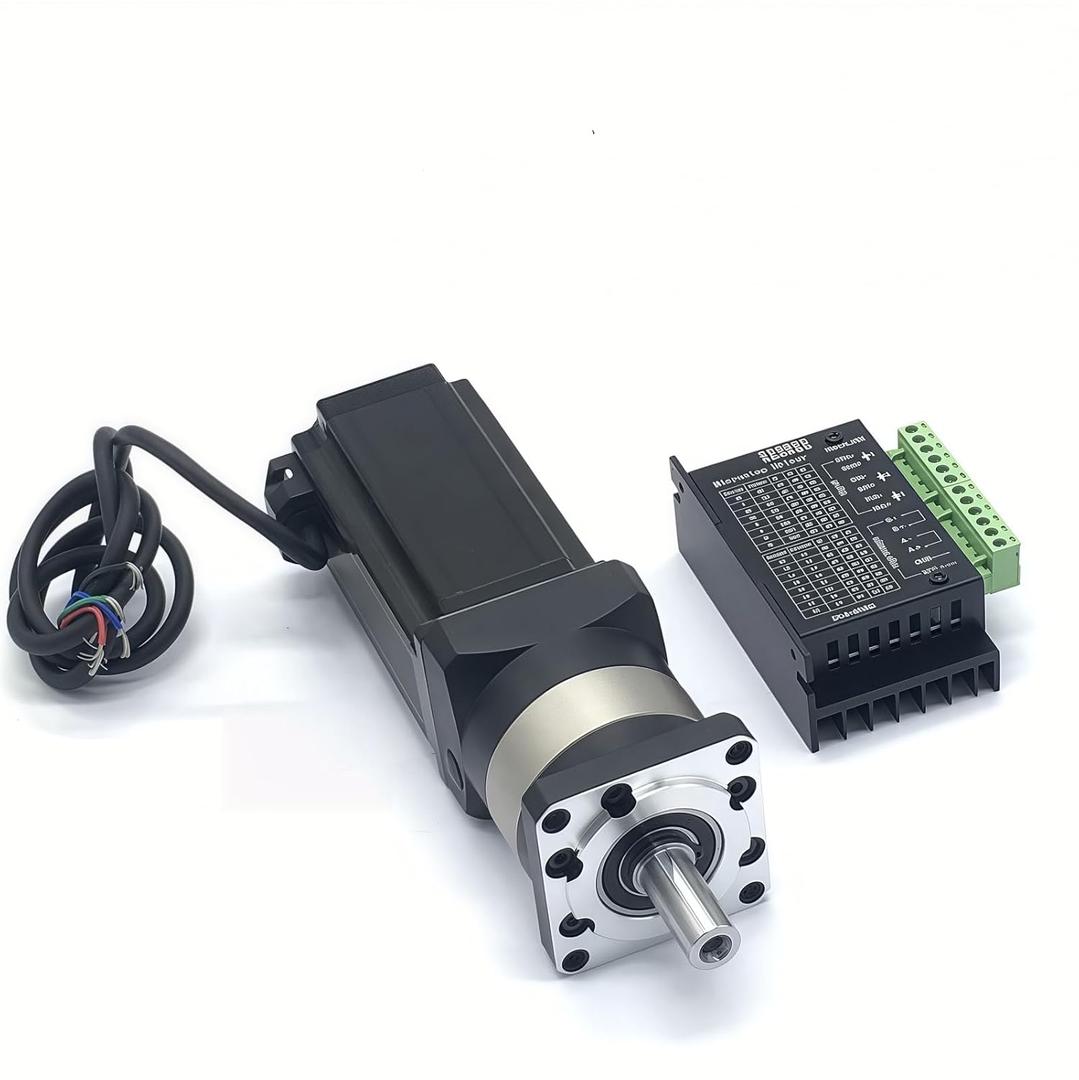 Nema 23 57mm Stepper Motor 3Nm with Gear Ratio 10:1 Planetary Gearbox16Nm 4000rpm Speed Reducer and TB6600 Stepper Motor Driver kit