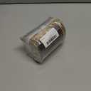 Riceshoot Christmas 4 Inch Velvet Ribbon 10 Yards Camel Wide Wired Velvet Ribbon with Gold Edge for Wrapping Bow Gift Box DIY