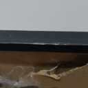 upsimples 12x36 Picture Frame, Display Pictures 10x30 with Mat or 12 x 36 Without, Wall Hanging Long Frames, Black, 1 Pack