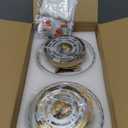 Vintage Pendant Light Set of 2, Brushed Gold Pendant Lights Kitchen Island with Clear Glass, Brass Kitchen Island Light Adjustable Hanging Light for Entrance Living Room Bathroom Dining Room Hallway