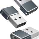 Basesailor USB to USB C Adapter,iPhone 16 16e 15 Pro Max Charger Adapter 3Pack,USBC Female to USB A Male,Type C OTG Converter for Apple Watch iWatch 10 9 SE,AirPod,iPad Mini Air,Samsung Galaxy S25 S24