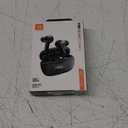 JBL Vibe Beam - True Wireless JBL Deep Bass Sound Earbuds, Bluetooth 5.2, Water & Dust Resistant, Hands-free call with VoiceAware, Up to 32 hours of battery life (Black)