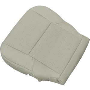 Driver Bottom Leather Replacement Seat Cover Tan #LA00 or LB00 Compatible with Lexus GX460 2010 2011 2012 2013 2014 2015 2016 2017