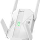 2100Mbps WiFi Extender -AC2100 WiFi Extender Signal Booster with Gigabit Ethernet Port, WiFi Booster Dual-Band(5.8G&2.4G) Coverage to 12888 sp.ft, Faster Speed, Compatible with Multiple Devices
