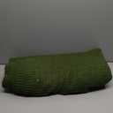TREELY 100% Acrylic Knitted Throw Blanket Couch Cover Blanket(90 x 90 Inches, Green Forest)