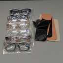 CCVOO 2.0x Oprah Style Reading Glasses for Women, Stylish Eyeglasses, Blue Light Readers for Women, Cheaters, (A1 Mix)