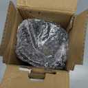 3 inch Inlet Exhaust Tip, 4" Outlet 12" Overall Length Stainless Steel Exhaust Tail Pipe, Bolt-On, Polished Tailpipe, Black(Fit for Tailpipe Outlet is 3", must OD not the ID)