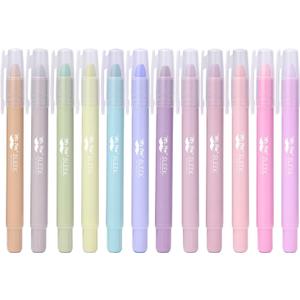 Mr. Pen- No Bleed Gel Highlighters, Morandi Colors, 12 Pack, Bible Highlighters and Pens No Bleed, Bible Markers for Study, Journaling, School Supplies and Accessories