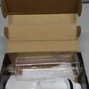 GAGALIFE Soap Dispenser for Kitchen Sink, Kitchen Sink Soap Dispenser with 17 Ounce Large Pet Soap Bottle, in Sink Soap Dispenser Refill from The Top, White