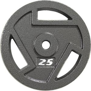 Signature Fitness Cast Iron Plate Weight Plate for Strength Training and Weightlifting, Olympic or Standard, Multiple Sizes (Standard (1-Inch Center))