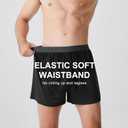 BAMBOO COOL Mens Boxer Shorts Underwear Soft Comfortable Breathable Knit Boxers Short for Men (3 or 5 Pack) (XL)