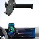 Wireless Charger Car Phone Holder for BMW 3 Series 2023-2026, 14.9" Screen | 4 Series 2024-2026,2 Series 2025-2026,i4 2022-2026, Auto Clamp Cell Phone Mount Clip Accessories 15W Qi Fast Charging Stand