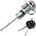 81970-F0000 Front Driver Side Power Door Lock Cylinder with 2 Keys, Replacement for Hyundai Elantra 2017 2018 2019 2020, Left Side Door Lock Set Tumbler, 1 Pack