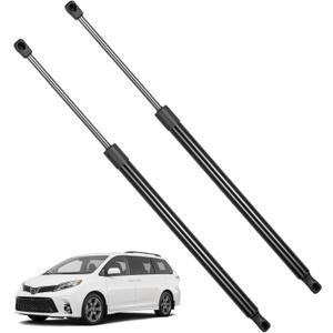 BDFHYK PM1124 22in/171Lbs (761N) Tailgate Struts Lift Supports Car Hood Holder Gas Spring Compatible with Toyota Sienna 2011-2020, Set of 2