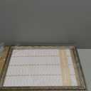 VIOLABBEY 12x18 Picture Frame Sliver, Vintage Photo Frames Ornate without Mat for Wall Hanging