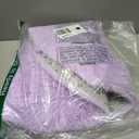 Merelax Fluffy Rug Shaggy Area Rug, Purple 2x3 Small Rugs for Bedroom, Mini Fuzzy Plush Kids Bedside Rug, Soft Non-Slip Entryway Throw Rugs Shag Catpet for Living Room Nursery Room Home Decor