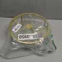 Hewnda 1Pack Metal potted plant stand, rust-proof iron flower pot stand, heavy duty pot stand for indoor patio (Gold)