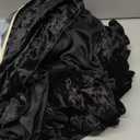10x10 ft Wrinkle Free Velvet Black Backdrop Curtain for Parties, Silky Photo Backdrop Drapes Soft Luxury Cloth for Weddings Birthday Party Events Photography Background, 2 Panels 5x10ft