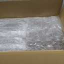 Lillian Tablesettings 96 Count Premium Champagne Flutes 6 oz. Clear Hard Plastic 1-Piece Disposable Glasses, Value Box