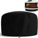 Waterproof Pizza Oven Cover for Gozney Arc XL, COMPEAK Outdoor Pizza Oven Accessory Made of 600D Thick Fabric, Tear Resistant, Windproof with Drawstring (Cover Only) (Black)