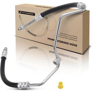 A-Premium Power Steering Hose Pressure Hose Line Assembly Compatible with Ford Escort 1997-2002 Mercury Tracer 1997-1999 2.0L Intermediate Hose