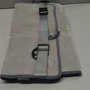 Toddler Airplane Bed, Portable Toddler Airplane Seat Extender, Toddler Travel Bed for Airplane, Airplane Inflatable Bed for Toddler, Kids Airplane Travel Essentials, Foot Rest for Flights, Grey