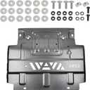 Dasbecan Front Lower Engine Splash Shield Compatible with 2015-2022 Ford F-150 F150 2.7L 3.3L 3.5L F150 Splash Guard OEM Replacement #FL3Z-5D032-D FL3Z5D032D