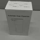 Automatic Soap Dispenser Liquid Touchless: Wall USB Rechargeable - 6-Level Adjustable Modern Electric Hand Soap Dispenser - Kitchen Bathroom Kids Family