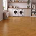 RORA Peel and Stick Floor Tile, 12-Pack 18 SF, Wood Plank Waterproof Vinyl