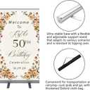 4U Media&Displays Heavy-Duty Retractable Banner Stand 33.5"x80" with Padded Canvas Bag and Box (Stand ONLY) for Trade Show and Indoor Event Display
