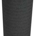 Coolaroo Builder's Block Construction Privacy Screen - Heavy-Duty Tear Resistant Shade Fabric for Fence, Job Site, and Wind Protection, 6ftx100ft Roll, Black