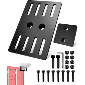 Outdoor Camera Mounting Platform for Shipping Containers  Heavy Duty Steel Bracket, No-Drill Installation, Adjustable Rail System  Adjustable Rails for Cameras/Lights/Ladders (1-Pack)
