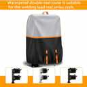Welding Lead Reel Cover – Double Welding Cable Reel Protective Cover Bag – Fits Reelcraft – Compatible with Welding Trailer & Industrial Truck, Heavy Duty Welding Cable Protector