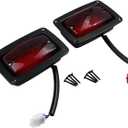 1017035 Golf Carts LED Rear Taillights Kit 12V Compatible with Club Car DS 1982-UP Golf Cart Compatible with Yamaha G14 G16 G19 G22 Golf Cart 3 Wire Wiring Plug Led Tail Lights