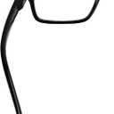 (Must Buy Both Eye) Black-Left Eye +0.00 Reading Glasses with Different Strength for Each Eye